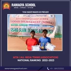 Congratulations Pragyan Bhati for qualifying semi-final in All India Tennis Association (AITA)