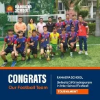 Football Tournament First Position Against D.P.S. Indrapuram