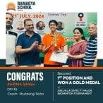 Agrima Singh Wins Gold at Sub Jr.U.P. State 1st Major Badminton Tournament