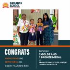 Ramagya Skaters Shine at Promotional Roller Skating Championship 2024