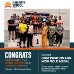 Ramagya’s Badminton Team Wins Gold at Lotus Valley Tournament