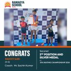 Ranvit Suri Secures 2nd Position and Clinched a Silver medal at SFA Skating Championship 2024