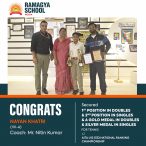 Nayan Khatri Shines at AITA U12 National Ranking Championship with Gold and Silver!