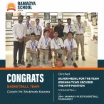 Basketball Team Shines with Silver at JBM-Aahwan U-18 Tournament!