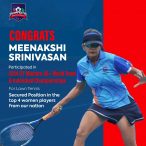 Proud Moment | Meenakshi Srinivasan Represents India at the 2024 ITF Masters 45+ World Team & Individual Championships