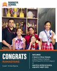 Ramagya Swimming Champions Shine at the Nautica Inter School Aquatic Meet 2025