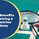 benefits of playing badminton